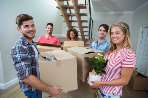 Customer submitting a service complaint for a moving company