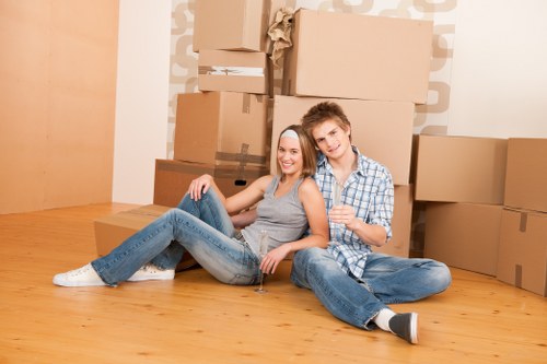 Reusable household items prepared for charity donation
