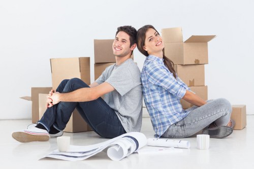Illustration of cookie settings on a removals website