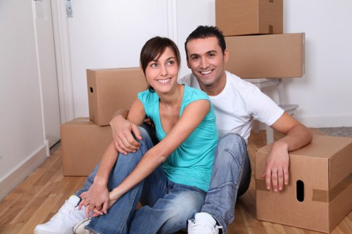 Illustration of a secure and efficient removals website with cookies