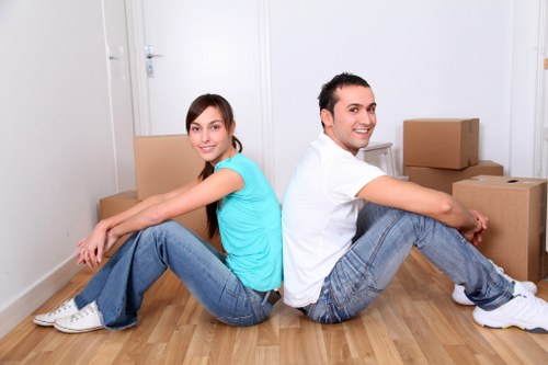 Local Streatham movers coordinating a smooth home or office relocation