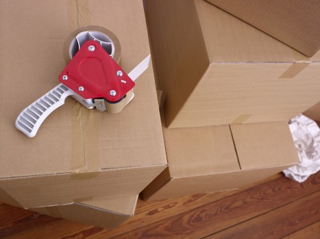 Business relocation with a removal van in Streatham