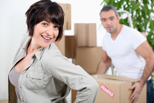 Organized packing and loading for a Streatham relocation