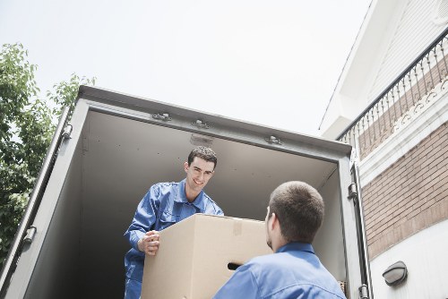 Specialist team handling a grand piano removal in Streatham