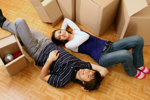 Local Streatham movers handling residential furniture transport safely