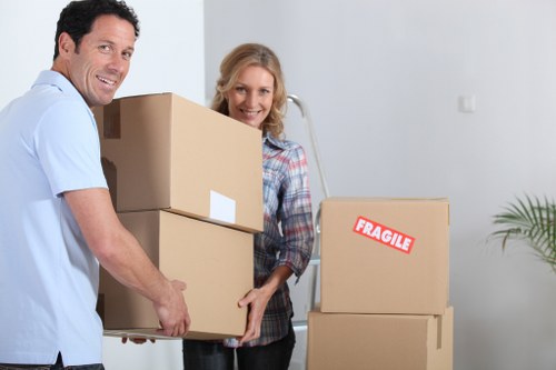 Office relocation support from removal companies in Streatham